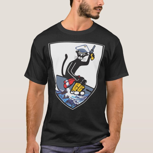 T-shirt Badge U-953 Unterseeboot - U-Boot (Style propre) C (Devant)