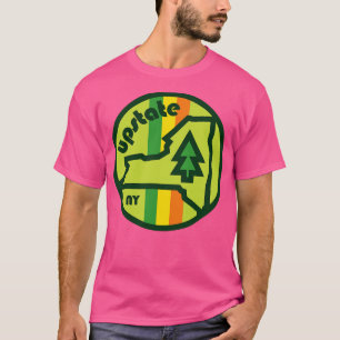 T-shirt Badge Upstate New York