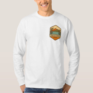 T-shirt Badge Vintage voyage Lago di Garda Italia Italie