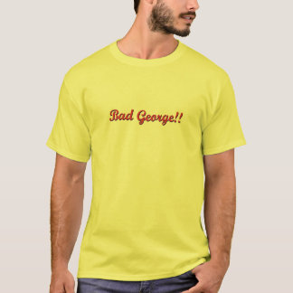 T-shirt BadGeorge T jaune