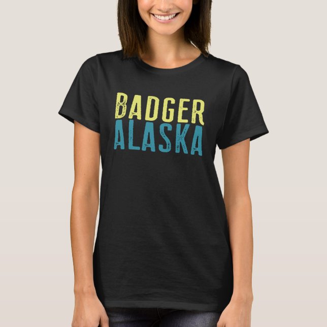 T-shirt Badger Alaska Pacific Coast Stabilisé (Devant)