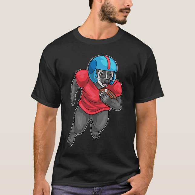 T-shirt Badger American Football Sports (Devant)
