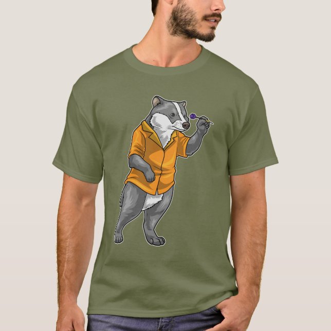 T-shirt Badger Darts Dart (Devant)