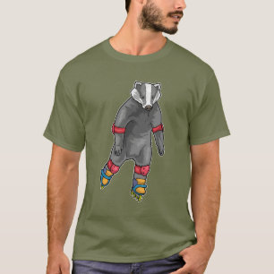 T-shirt Badger Patinage en ligne Patins en ligne