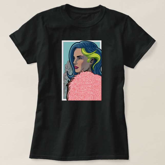 T-shirt Badlands 10e Anniversaire Femmes (Design devant)