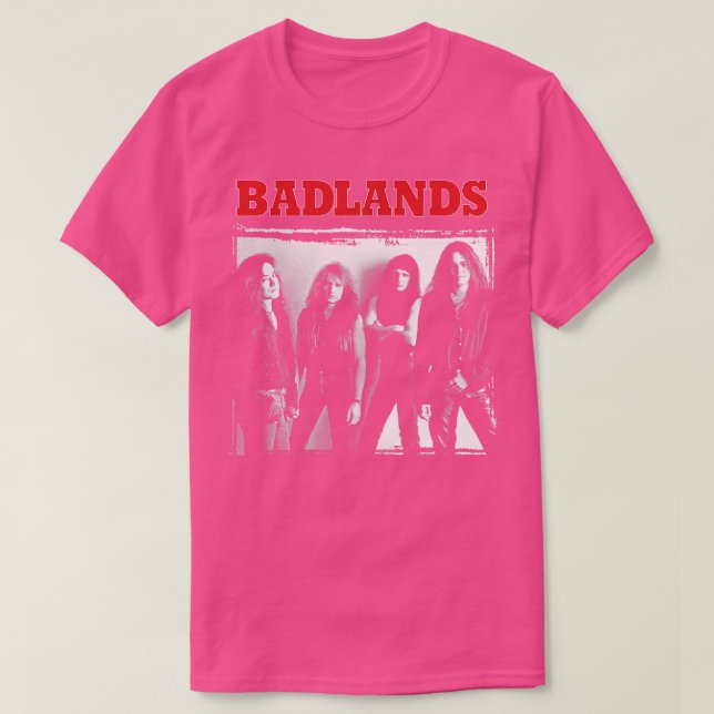 T-shirt Badlands Heavy Metal (Design devant)
