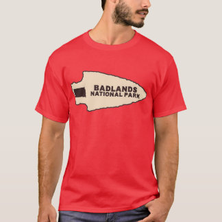 T-shirt Badlands National Park South Dakota SD Rustic Arro