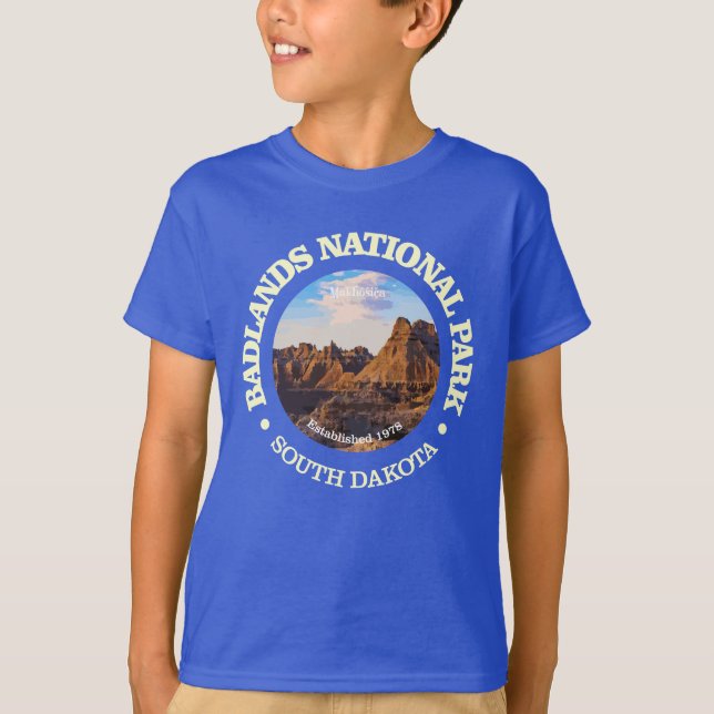 T-shirt Badlands NP (rd)2 (Devant)