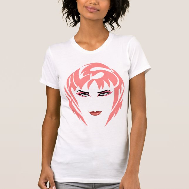T-shirt Badlands Rose Femme (Devant)
