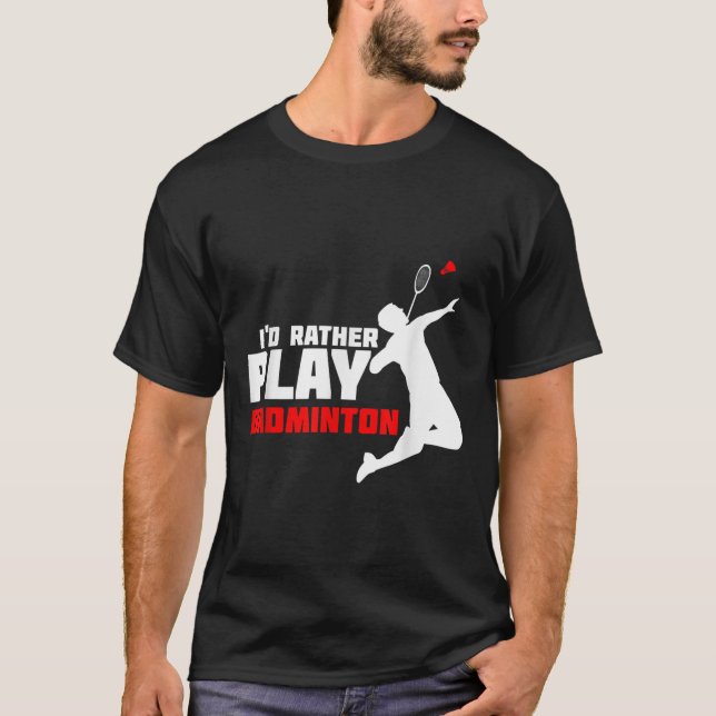 T-shirt Badminton (Devant)