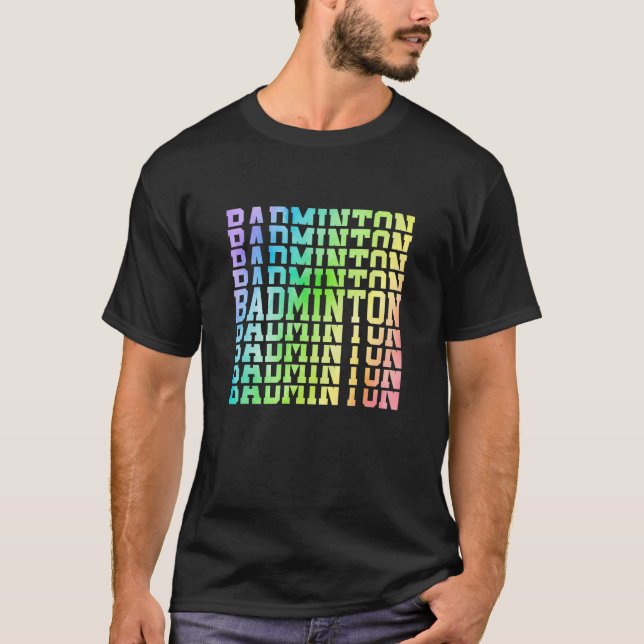 T-shirt Badminton (Devant)