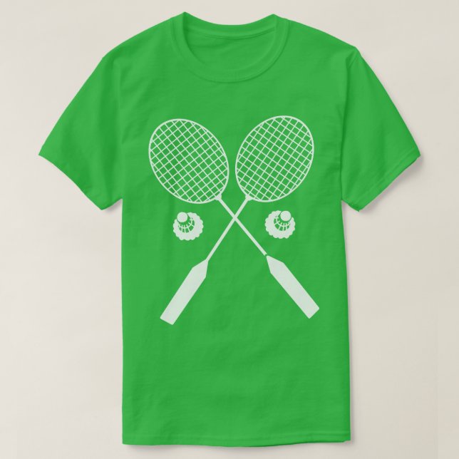 T-shirt Badminton (Design devant)
