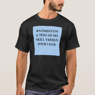 T-shirt badminton
