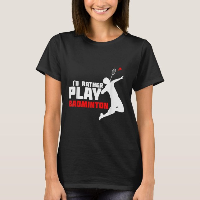 T-shirt Badminton (Devant)