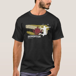 T-shirt Badminton Brunei Joueur Net Jeux Badminton