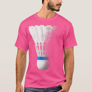 T-shirt Badminton de Shuttlecock 1