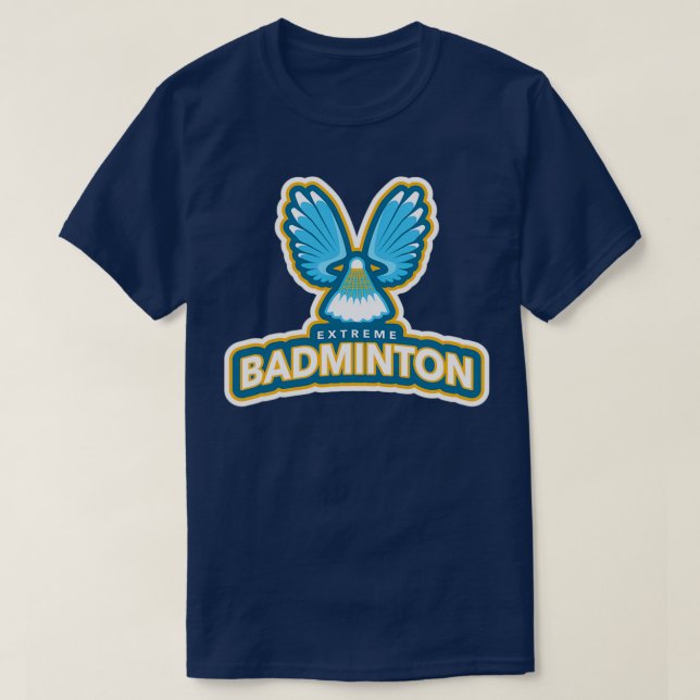 T-shirt Badminton extrême 1 (Design devant)