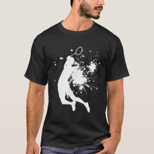 T-shirt Badminton Joueur de badminton Hommes Squash Navett
