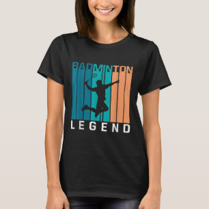 T-shirt Badminton Legend Joueur Badminton Navette Sports S