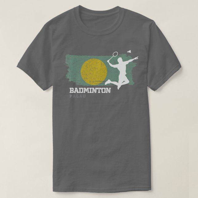 T-shirt Badminton Palau Net Games Joueur Badminton 1 (Design devant)