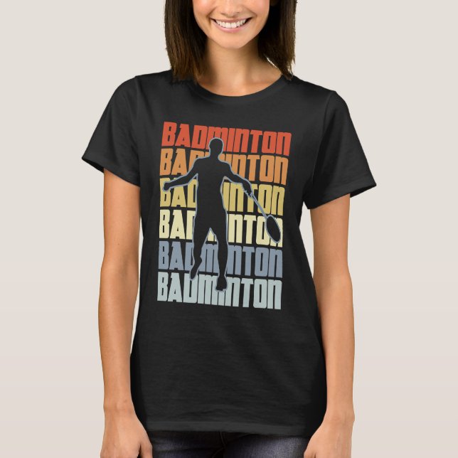 T-shirt Badminton Player Singles Badminton Pro (Devant)