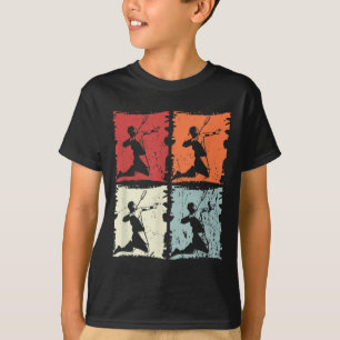 T-shirt Badminton Retro Badminton Player, Navette