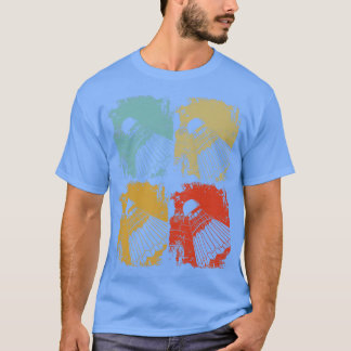 T-shirt Badminton Retro Vintage 2
