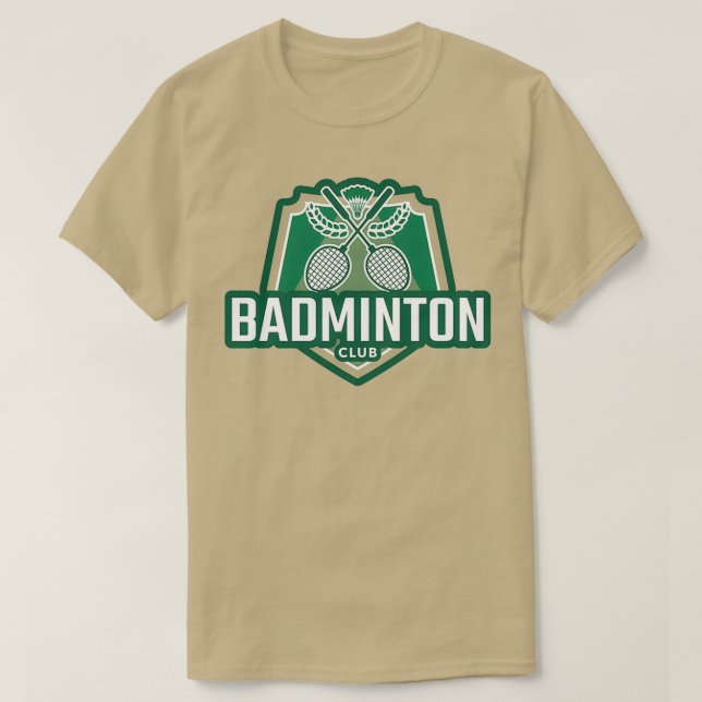 T-shirt Badminton s Badminton Club T (Design devant)