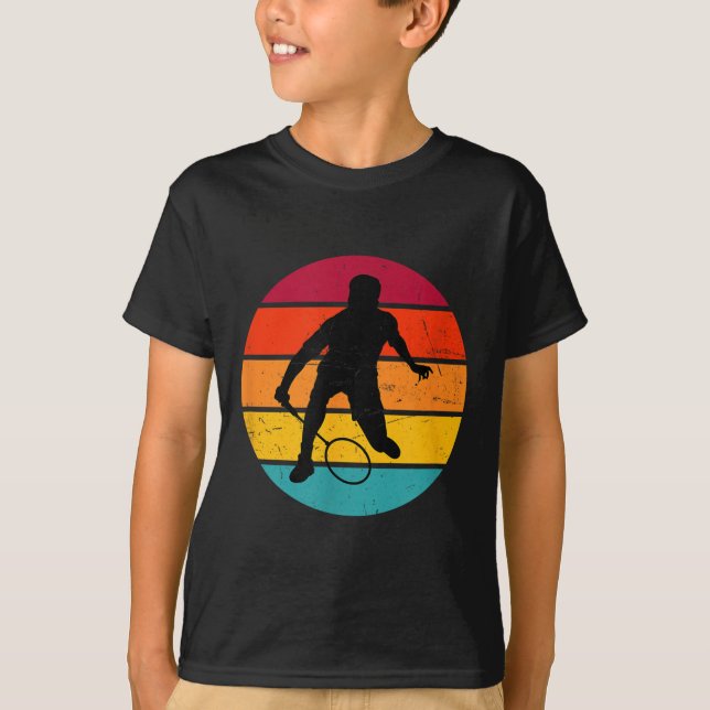 T-shirt Badminton Squash Shutting Womens Badminton Player (Devant)