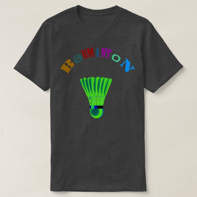 T-shirt Badminton T 6 (Design devant)