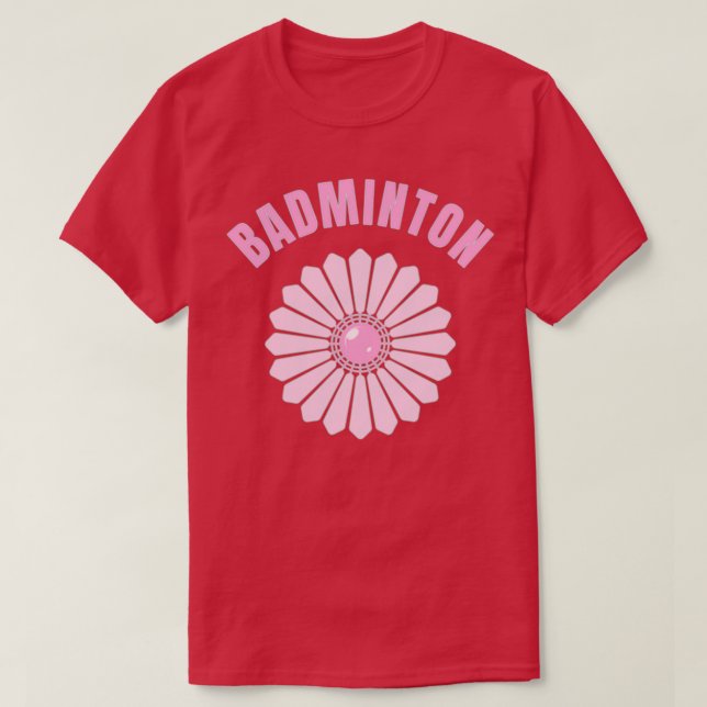 T-shirt Badminton T T (Design devant)