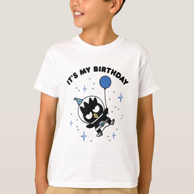 T-shirt Badtz Maru C'est mon anniversaire (Devant)