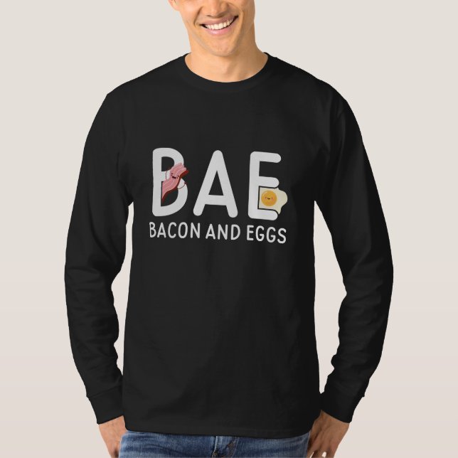 T-shirt BAE Bacon Et Oeufs (Devant)