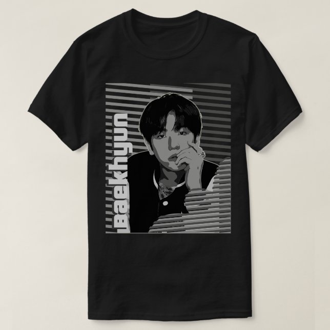 T-shirt Baekhyun EXO (Design devant)