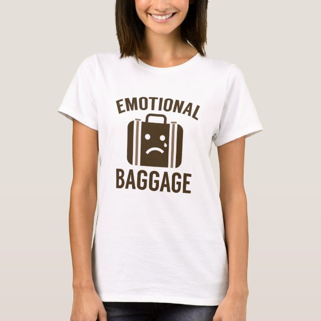 T-shirt Bagages émotionnels (Devant)