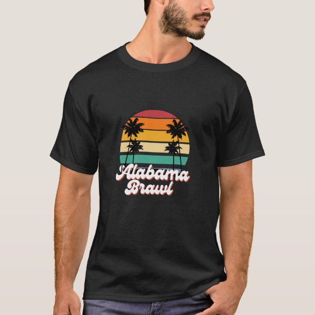 T-shirt Bagarre de l'Alabama  (Devant)
