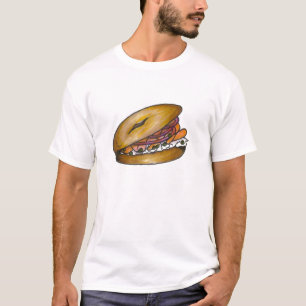 T-shirt Bagel avec Fromage à la crème et Lox Bagels Petit 