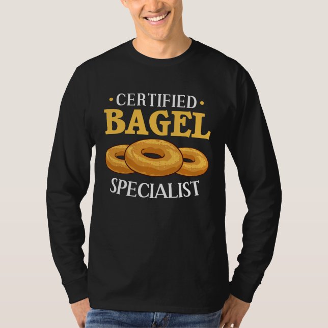 T-shirt Bagel  For Bagels (Devant)