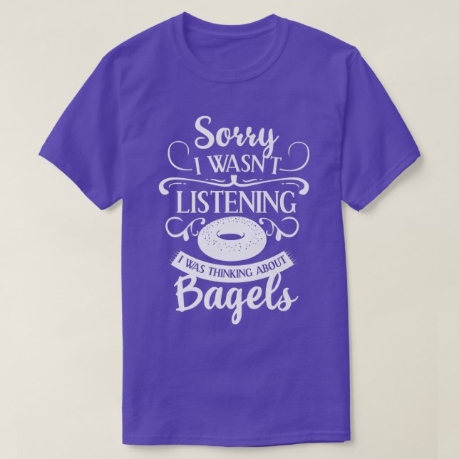T-shirt Bagel Pour Les Amateurs De Bagels Premium  (Design devant)