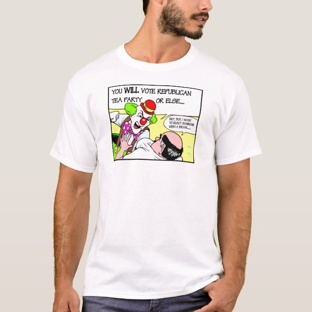 T-SHIRT BAGGERS DE THÉ DE DESPOTE (Devant)