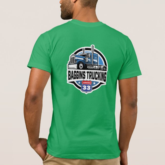 T-shirt Baggins Trucking  (Dos)