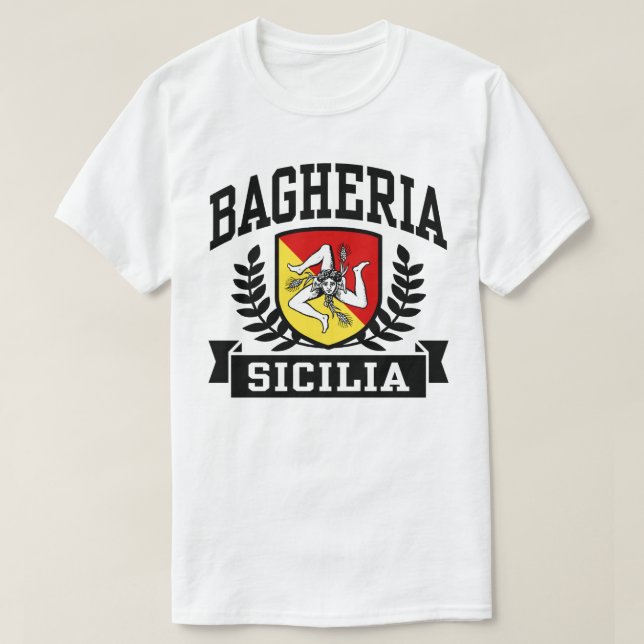 T-shirt Bagheria Sicilia (Design devant)