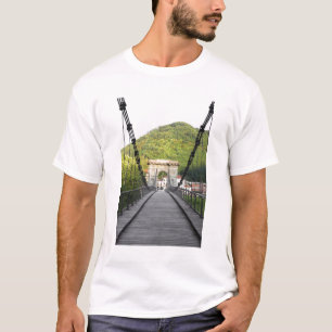 T-shirt Bagni di Lucca, Toscane, Italie - Un vieux pont