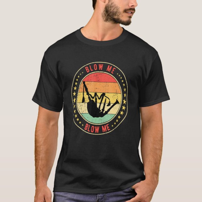 T-shirt Bagnpipe M'A Frappé (Devant)