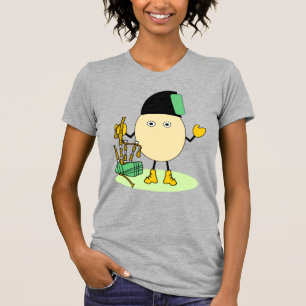 T-shirt Bagpipe Egghead