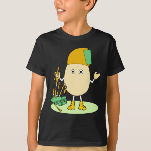 T-shirt Bagpipe Egghead