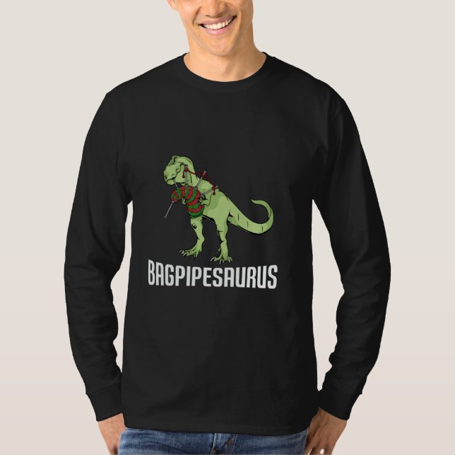 T-shirt Bagpipe Player Cadeaux Enfants Dinosaure Lover Bag (Devant)
