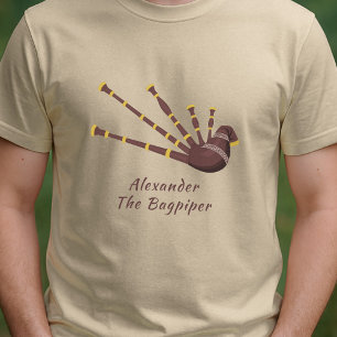 T-shirt Bagpiper