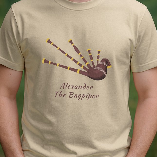 T-shirt Bagpiper (Bagpiper T-Shirt)