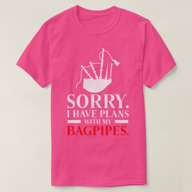 T-shirt Bagpiper Bagpiping Bagpiping Bagpipes Scotsman Mus (Design devant)